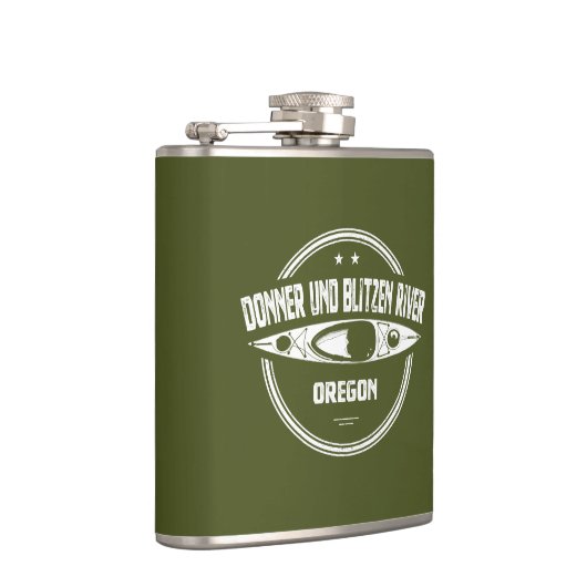 Donner und Blitzen River Oregon Kayaking Heupfles (Rechts)