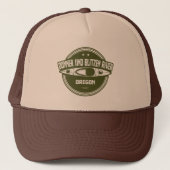 Donner und Blitzen River Oregon Kayaking Trucker Pet (Voorkant)