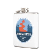 Donner und Blitzen Wilde en Schilderachtig Oregon Heupfles (Links)