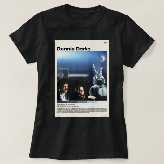 Donnie Darko Off Movie T-shirt (Design voorkant)