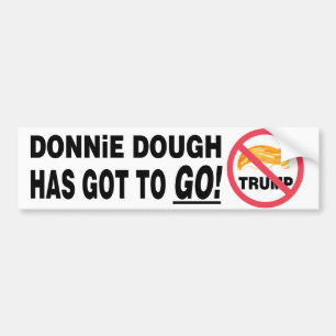 "Donnie Dough" bumpersticker