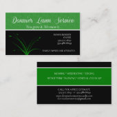 Donnie's Lawn Service Visitekaartje (Voorkant / Achterkant)