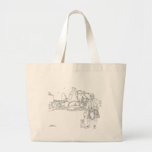 Donnottar Castle, Schotland Tote Tas
