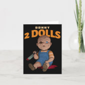 Donny 2 Dolls Anti-Trump Cruel Doll (Halloween) Kaart (Voorkant)