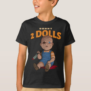 Donny 2 Dolls Anti-trump Wrede Pop (halloween) T-shirt