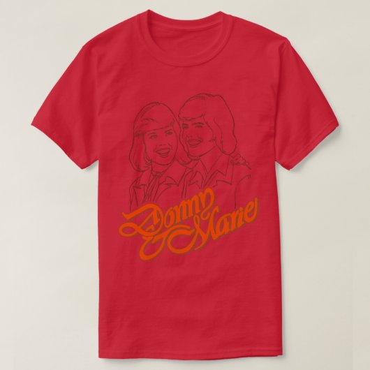 Donny en Marie T-shirt (Design voorkant)