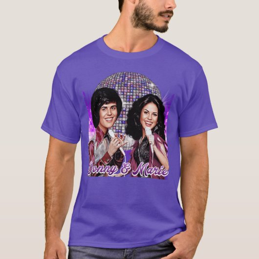 Donny en Marie vriend T-shirt (Voorkant)