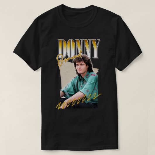 Donny Osmond Retro Esthetisch Fan Design T-shirt (Design voorkant)