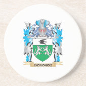 Donohoe Coat of Arms - Familie Crest Zandsteen Onderzetter (Voorkant)
