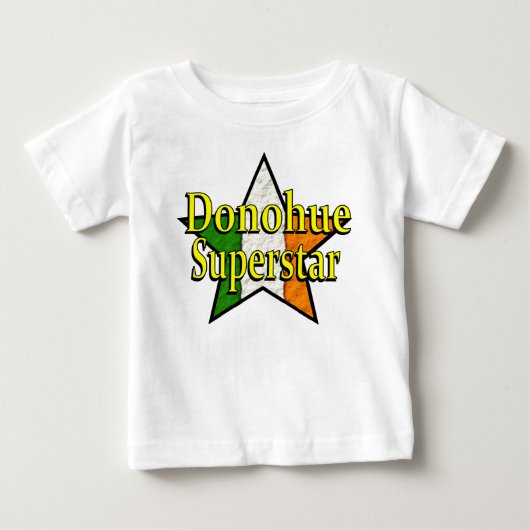 Donohue Superstar Baby T-Shirt (Voorkant)