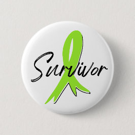 Donor Awareness Hero Support Thankful Unisex  Ronde Button 5,7 Cm