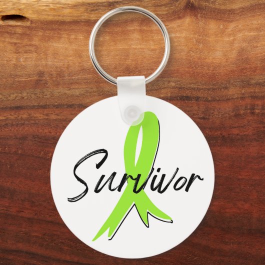 Donor Awareness Hero Support Thankful Unisex  Sleutelhanger (Achterkant)
