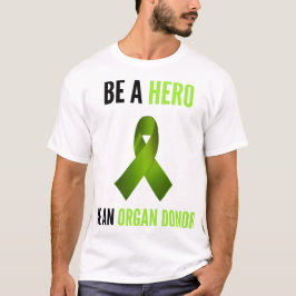 Donor Bewustzijn Trots Support Held Unisex  T-shirt