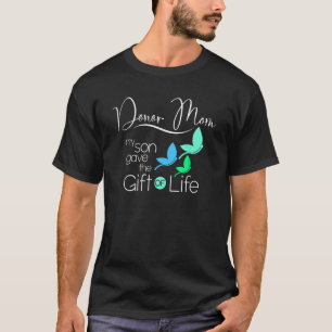 Donor Mom: een vrouw orgaandonor zoon en donor fam T-shirt