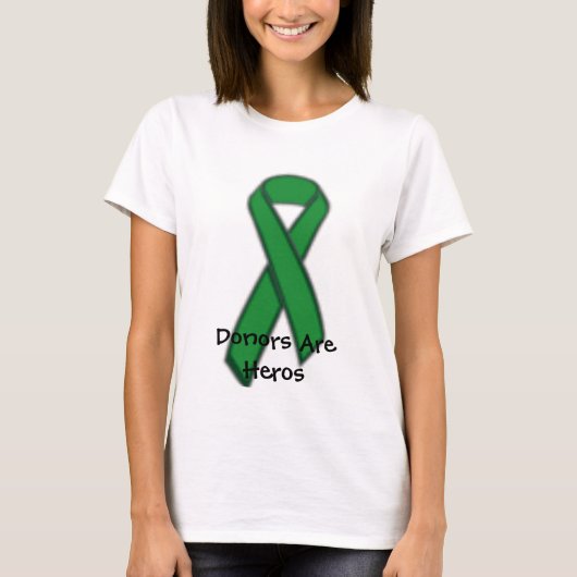 Donoren zijn heros t-shirt (Voorkant)