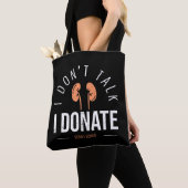 Donororgaantransplantatie bewustzijn tote bag (Dichtbij)