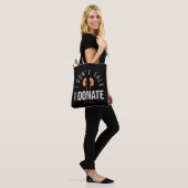 Donororgaantransplantatie bewustzijn tote bag (Op model)
