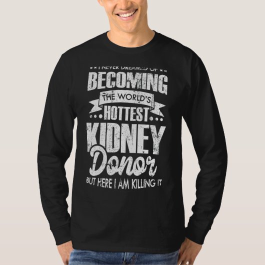 Donororgaantransplantatie T-shirt (Voorkant)