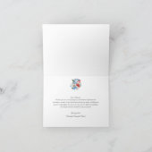 Donorvrijwilliger van het Democratisch Patriottisc Bedankkaart (Binnen)