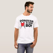 Donovan is Best Boy T-Shirt (Voorkant volledig)
