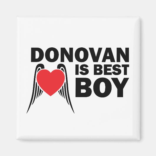 Donovan is BesteJongen Magneet (Voorkant)