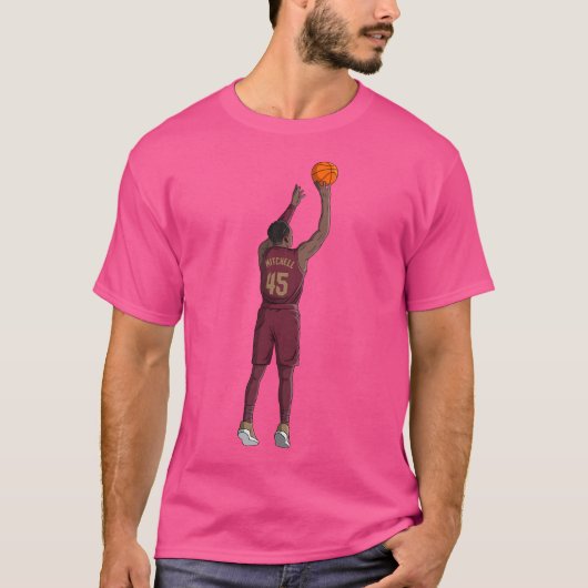 Donovan Mitchell - Cleveland Cavaliers Basketbal T-shirt (Voorkant)