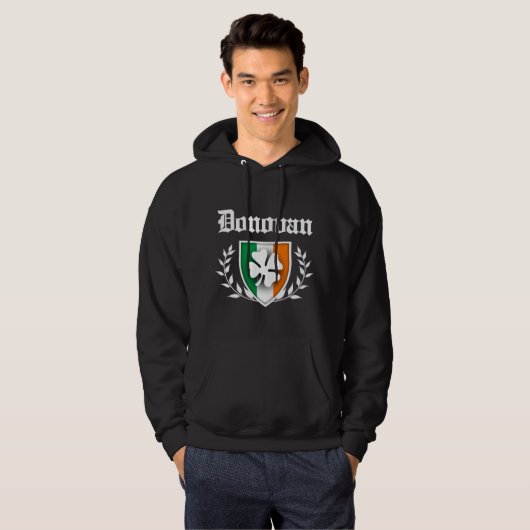 Donovan Shamrock Crest Hoodie (Voorkant volledig)