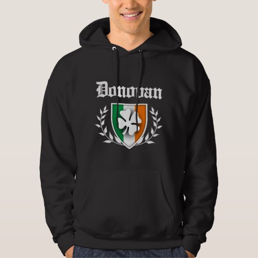 Donovan Shamrock Crest Hoodie (Voorkant)