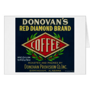 Donovan's Coffee LabelBirmingham, AL