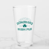Donovan's Irish Pub Glas (Voorkant)