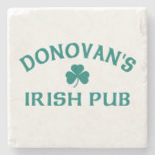 Donovan's Irish Pub Stenen Onderzetter (Voorkant)