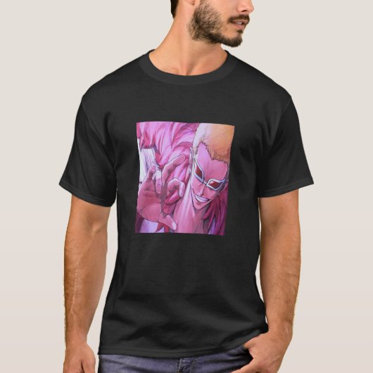 Donquixote Doflamingo One Piece T-shirt (Voorkant)