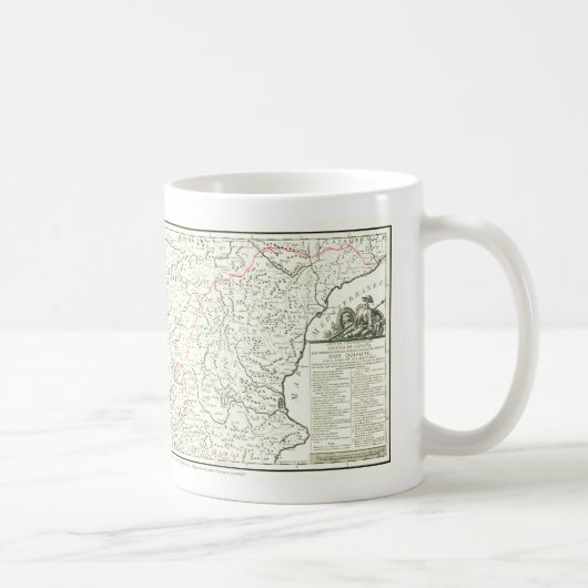 DONQUIXOTE ROUTE Kaart - TAZA - Cervantes Koffiemok (Rechts)