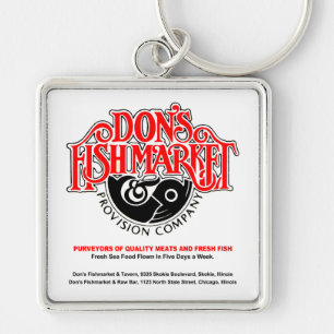Don's Fishmarket, Skokie, Chicago, IL Sleutelhanger