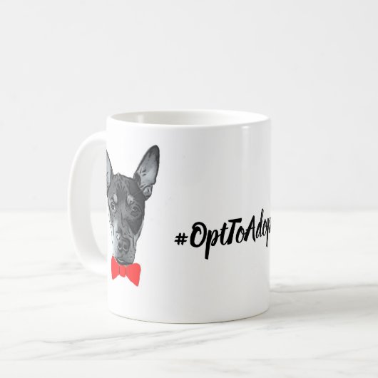 dons koffiemok (Voorkant links)