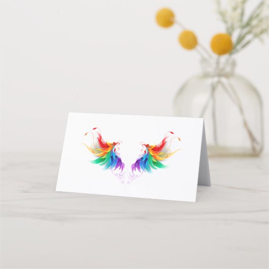 Dons Regenboogvleugels Afsprakenkaart (Voorkant)
