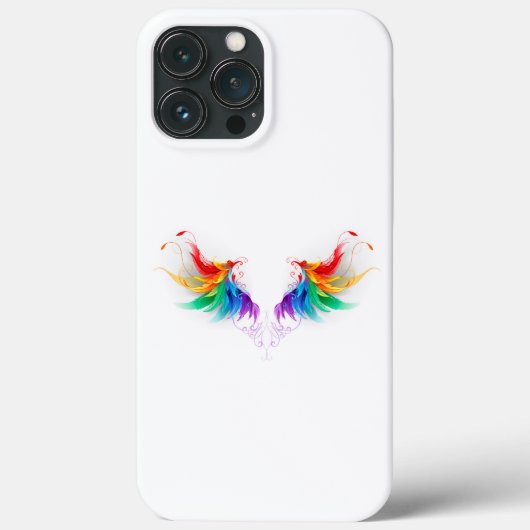 Dons Regenboogvleugels Case-Mate iPhone Case (Achterkant)