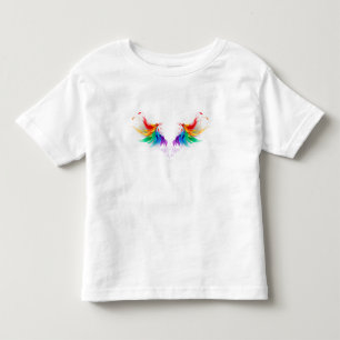 Dons Regenboogvleugels Kinder Shirts