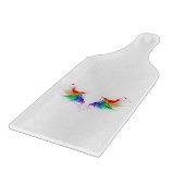 Dons Regenboogvleugels Snijplank (Hoek)