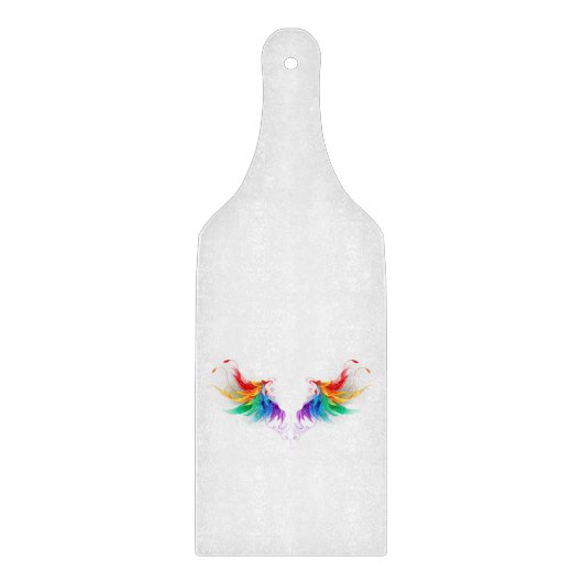 Dons Regenboogvleugels Snijplank (Voorkant)