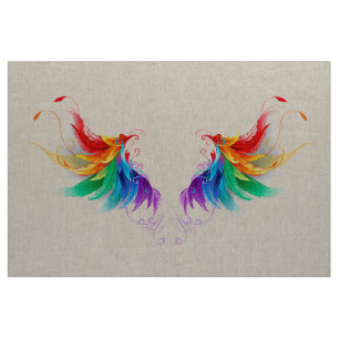 Dons Regenboogvleugels Stof