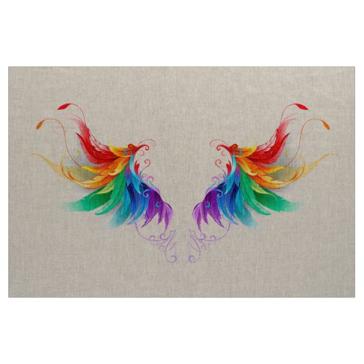 Dons Regenboogvleugels Stof (Yard (91,4 cm))