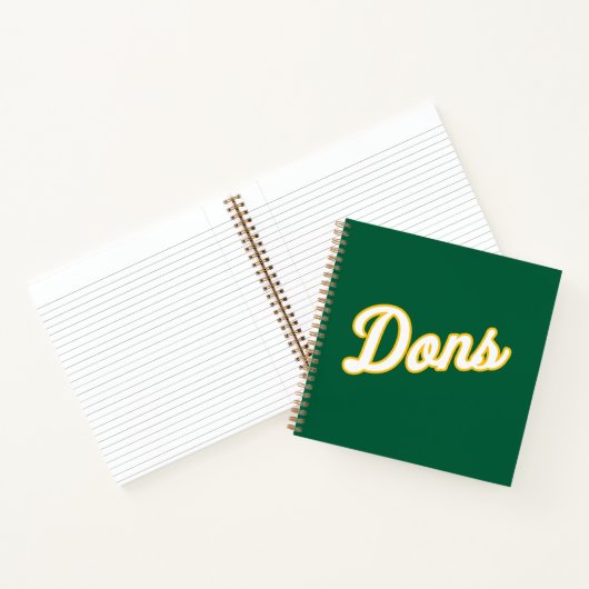 Dons Script Lettertype Notitieboek (Binnen)