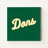 Dons Script Lettertype Notitieboek (Achterkant)