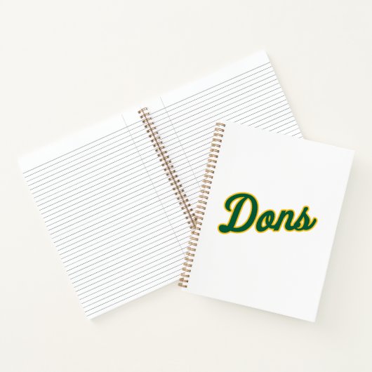 Dons Script Lettertype Notitieboek (Binnen)