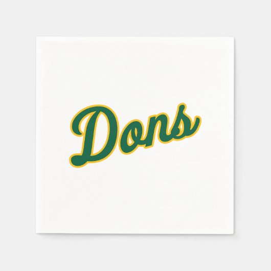 Dons Script Lettertype Servet (Voorkant)
