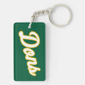 Dons Script Lettertype Sleutelhanger (achterkant)