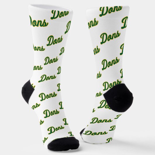 Dons Script Logo Sokken (Gebogen)