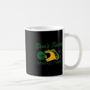 Don's Tacos - Grappig Patriottisch Let's Go Taco-t Koffiemok