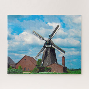 Donsbrüggen Duitsland Molen. Legpuzzel